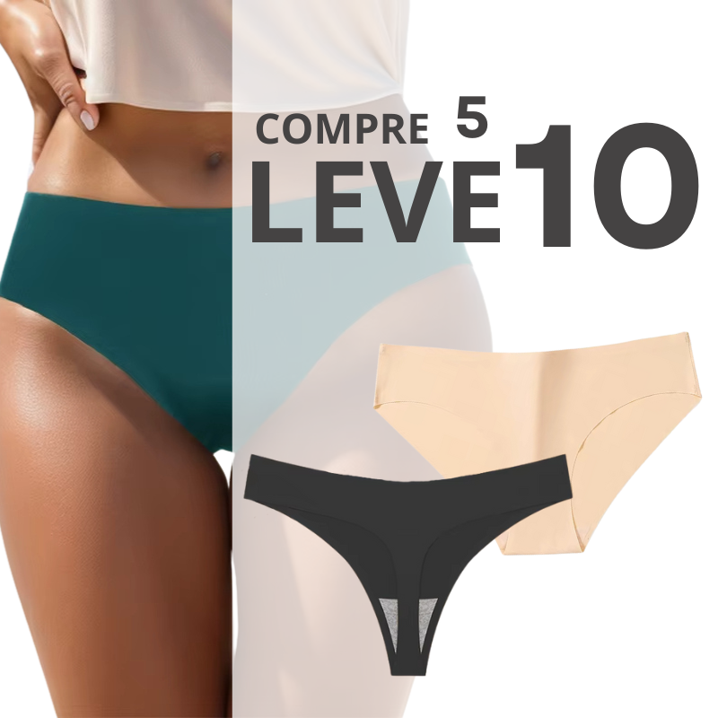 [PROMOÇÃO 50% 10 UNIDADE]  Calcinha Sem Costura™
