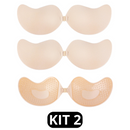 Sutiã Invisível Efeito Silicone - Pague 1 Leve 3