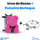 [OFERTA ESPECIAL] Urso de Rosas - Forever Love + Brinde (Pulseira Berloque)
