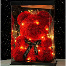 [OFERTA ESPECIAL] Urso de Rosas - Forever Love + Brinde (Pulseira Berloque)