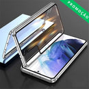 Case Samsung de Proteção Dupla C/ Vidro Temperado 360º - Protection Glass super oferta relampago (apenas hoje) compre no pix ou cartão e leve um brinde