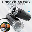 Micróscópio Digital Sem Fio Zoom 1000x Profissional | NanoVision Pro