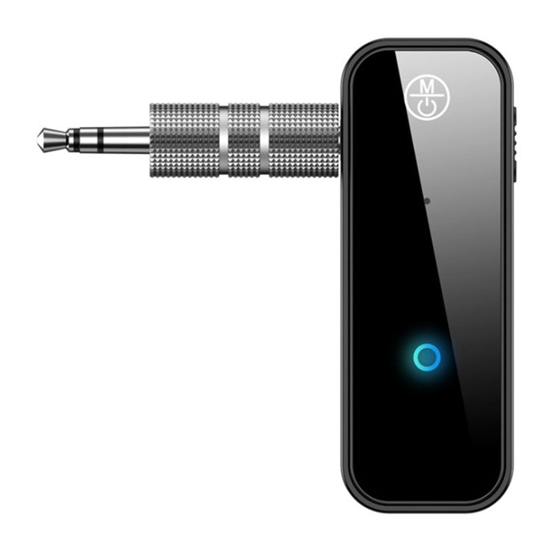 Adaptador Bluetooth 5.0 - conecta na entrada auxiliar do aparelho