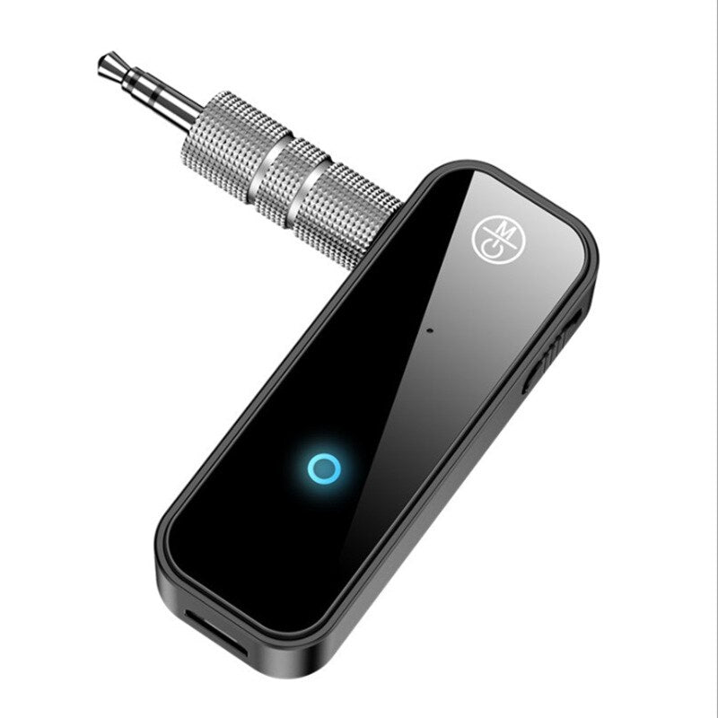 Adaptador Bluetooth 5.0 - conecta na entrada auxiliar do aparelho